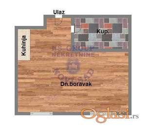 Garsonjera 23m2 Adice